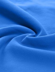Top Corto Azul para Mujer, Manga Larga, Cuello Alto, Transpirable, Poliéster, Deportivo, Color Sólido, Corte Ajustado, Diseño Pullover - Product Image 4