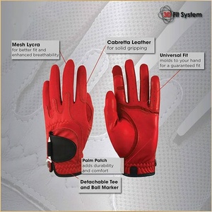 Guantes de Golf de Cuero Suave, Últimos Diseños 2026, Deportivos, con los Mejores Materiales y Comodidad, Guantes de Golf de Cuero Cabretta al por Mayor - Product Image 5
