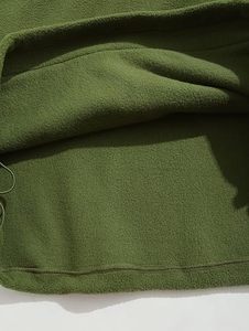 <b>Men's</b> Warm Fleece Quarter <b>Zip</b> Sweatshirt Color Block Relaxed Fit Casual Outdoor Pullover <b>Top</b> - Product Image 5