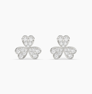 Boucles d'oreilles solitaires personnalisées en or 14 carats, or vintage, diamant cultivé en laboratoire certifié IGI, pour fête, mariage, bijoux fins de haute qualité - Product Image 3