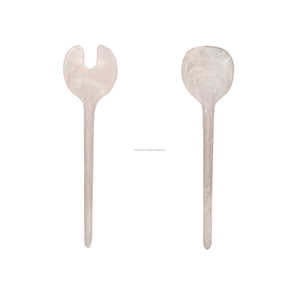 Cuillères en résine époxy royale de couleur personnalisée Fourchettes et serveurs à salade Ustensiles de table pour ustensiles de cuisine de mariage - Product Image 6