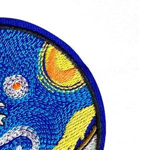 Badges brodés personnalisés avec logo, thermocollants, à scratch, à dos magnétique, pour vêtements, chapeaux, sacs, effet 3D en relief, à presser à chaud, vente en gros - Product Image 3