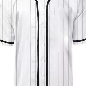 Camiseta de béisbol sublimada de fábrica, estampada en toda la superficie con contraste de color, malla transpirable, tallas juveniles/adultas, OEM - Product Image 6