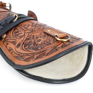 Bolsa de cuero repelente de buena calidad para armas, hecha a mano con cuero genuino y estilo softback de alta calidad. - Product Image 6