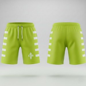 Pantalones Cortos Deportivos Premium Atlantic para Hombre, de Algodón, con Logotipo Personalizado, Casuales, OEM - Product Image 1
