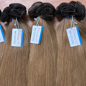 Extensiones de Cabello Humano Vietnamita de Alta Calidad, Tejidas a Mano, Colores Acabados, Sin Desprendimiento, Calidad de Salón, ¡VENTA CALIENTE! - Product Image 4