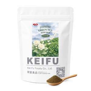 ผงชาเขียวมะลิ KEIFU 500 กรัม พรีเมียม ผลิตในไต้หวัน สำหรับชานมไข่มุก ชานม ขนมอบ ของหวาน รับผลิตแบบ OEM ODM ขายส่ง - Product Image 1