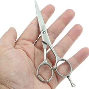 Tijeras de peluquería de bajo precio con hoja afilada, tijeras de peluquero rectas personalizadas para adultos, tijeras de peluquero de alta calidad - Product Image 5