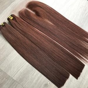 Super doble dibujado 100% hueso recto extensiones de cabello humano onda natural y suelta estilos de onda profunda precio al por mayor - Product Image 1