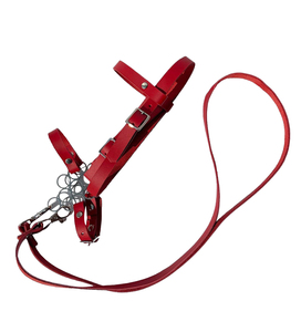 Premium Leather Horse Bridle Adjustable Headstall Durable <b>Equestrian</b> Riding Gear Soft Padded Comfort Training Tack for Horses - Product Image 5