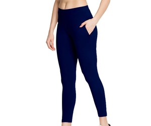 Leggings tricotés mi-taille pour femmes, personnalisables avec logo, sans couture, respirants, pour le fitness, la gym et le yoga, collection été – Qualité supérieure, prix de gros - Product Image 6
