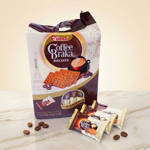 Unique Coffee Vietnam 210g Coffee Crackers Crunchy <b>Biscuit</b> Snack ODM - Product Image 5