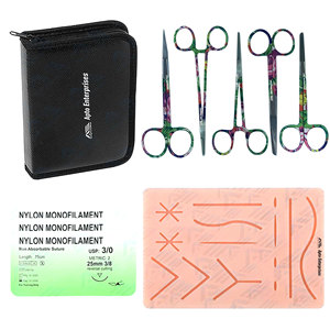 Kit de Práctica de Sutura para Estudiantes de Enfermería, Kit de Sutura Quirúrgica, Instrumentos Médicos - Product Image 1