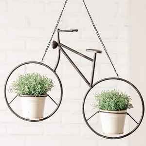 Support mural robuste en métal pour plantes, support de pot de fleurs intérieur/extérieur, support décoratif moderne pour jardin, balcon, jardinière - Product Image 3