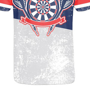 Maillot de fléchettes à manches courtes à séchage rapide, anti-bactérien, respirant, personnalisable pour équipe et club, imprimé numériquement pour homme - Product Image 6