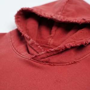 Wholesale Cheap 100% Polyester Hoodies Custom <b>Cropped</b> Baggy Hoodie <b>top</b> trending - Product Image 6
