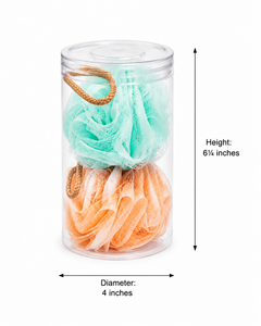 Loofah Bundle - Pack of 2 - Cylinder Box - Product Image 1