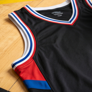 OEM Team Number Basketball Jerseys 100% Polyester Basketball Sleeveless Shirts Tops Quick Dry Sportswear Sleeveless Jersey Tops - Product Image 4