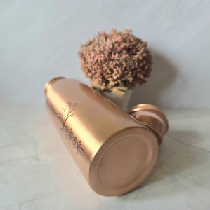 <b>Custom</b> Copper <b>Water</b> <b>Bottle</b> With Logo Branding Gift Packaging And Bulk Wholesale Supply Premium Reusable Drinking <b>Bottle</b> - Product Image 2