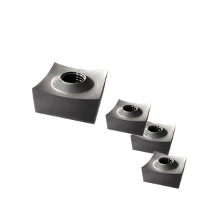 DiamondCut 40*40mm M12 Carbide Crusher Blades Cutting Blade Shredder Rotary Knife for <b>Plastic</b> Bottle <b>Recycling</b> <b>Machine</b> - Product Image 1