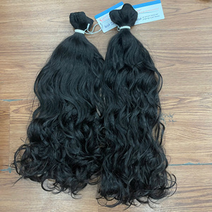 Extensiones de Cabello Humano Vietnamita Virgen, Doble Trama a Máquina, Textura Ondulada Natural, Súper Doble Trama, Textura Sedosa, Premium - Product Image 3
