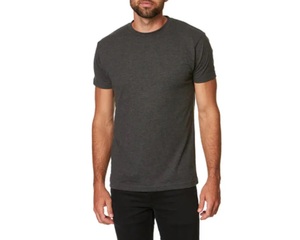2026 Men's Plain O Neck Short Sleeve 100% Cotton Jersey Regular Fit Solid Color Casual <b>T</b> <b>Shirt</b> - Product Image 2