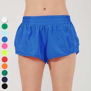 Nuevos Shorts Deportivos con Cordón Ajustable, Transpirables, de Secado Rápido, de Cintura Baja, para Correr y Hacer Ejercicio, Shorts Deportivos para Mujer - Product Image 1