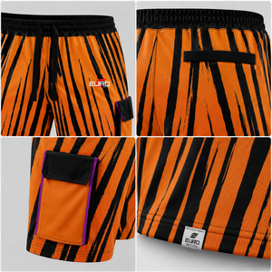 Shorts de sublimación para hombre con tecnología de secado rápido y absorción de humedad para máxima comodidad, shorts con el mejor servicio OEM. - Product Image 5
