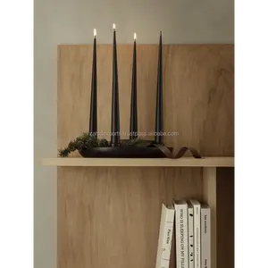 Support de bougie minimaliste en fer pour les maisons de style scandinave Lanterne artisanale pour des ambiances romantiques Fabriqué par Zahid Exports - Product Image 3