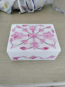 Caja de regalo de mármol con incrustaciones de nácar Natural hecha a mano de la mejor calidad para regalo de Arabia Saudita y Dubái - Product Image 6