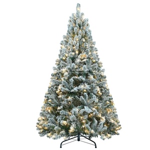 <b>Artificial</b> Christmas <b>Tree</b> Hinged Branches for Holiday Garden <b>Outdoor</b> Decor, Pine <b>Tree</b> Cheap Wholesale Bulk Price Pre Lit - Product Image 5