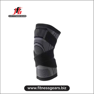 JUST FITNESS GEARS Rodillera de Compresión Transpirable con Cierre de Gancho y Bucle para Levantamiento de Pesas, Soporte para Rotura de Menisco, Uso Unisex para Adultos - Product Image 6