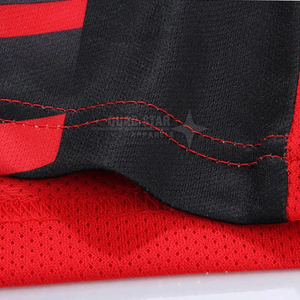 ชุดฟุตบอลแขนสั้นระบายอากาศได้ดีผ้าโพลีเอสเตอร์100% - Product Image 5
