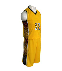 Uniforme de Baloncesto de Tela Suave y Cómoda Hecho en Fábrica, Ropa Deportiva de Color Atractivo, Uniformes de Baloncesto en Venta - Product Image 1