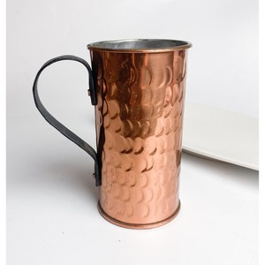 Shiny Polished Handmade Copper <b>Mugs</b> For Juice Drink Ware High Quality Copper Wholesale India Manufacturer - Product Image 2