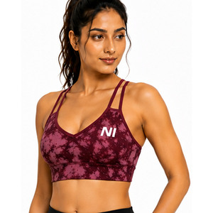 Soutien-gorge de sport sans couture personnalisé pour femme, maintien élevé, yoga, fitness, crop top respirant, tenue de sport, marque privée Nofyan Ind 2026 - Product Image 2
