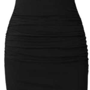 Robe moulante Sigma Gamma Rho pour femme, avec motif graphique de lettres grecques personnalisées, manches courtes, col rond, froncée, longueur midi, pour tenue de soirée et de sororité - Product Image 4