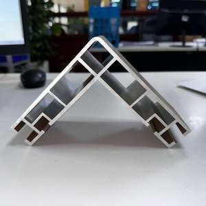 Profilé en aluminium anodisé personnalisable pour ascenseur, série 6000, forme circulaire, SHALUMI, fabriqué au Vietnam, soudage, découpe, pliage - Product Image 3