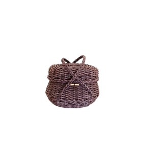 Sac bandoulière mini en osier personnalisé avec couvercle pour cadeaux et objets en rotin – Vente en gros, Importation directe, Choix de produits - Product Image 2