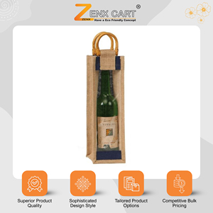 Líderes en la Suministro de Bolsas de Vino de Yute Extra Grandes Personalizables con 100% de Compromiso de Calidad a un Precio Excepcional de un Proveedor Indio - Product Image 2