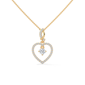 El Corazón Eterno: Presenta un diseño en espiral al estilo infinito en la parte superior y una silueta de corazón. - Product Image 1