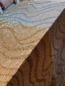 ผ้าลูกไม้ปักมือประดับเลื่อมคุณภาพพรีเมียม สำหรับชุดเจ้าสาว ชุดราตรี เสื้อผ้าแฟชั่นหรูหรา - Product Image 2