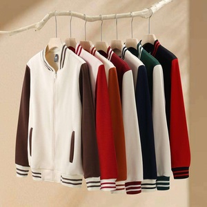 Ready to Ship 2026 High Quality Custom Design Embroidery College Letterman Unisex <b>Quilted</b> 100% Cotton Breathable Front Order Now - Product Image 1