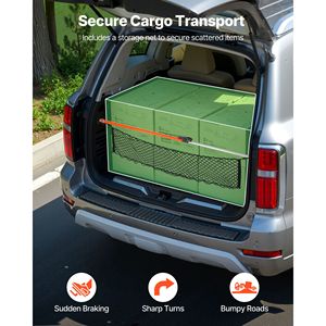Barra di Carico da 40-73 Pollici in Acciaio Resistente con Sistema a Cricchetto, Stabilizzatore per Carico con Piedini Antiscivolo, Accessori Regolabili per il Controllo del Carico - Product Image 3