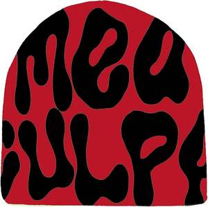 Bonnets personnalisés avec logo imprimé en relief, ajustement élastique, unisexe, 5 panneaux, en coton molletonné - Product Image 3