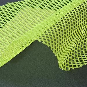 100% Lightweight Polyester <b>Mesh</b> Fabric Customizable Knitted Plain Dyed Material Reflective Safety Vests Ventilation 25GSM 63" - Product Image 2