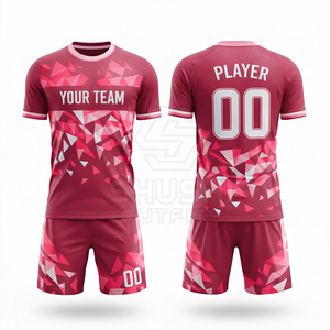 Custom Sublimated Printing Football Wear Mens Sports Wear <b>Kids</b> Club Set Soccer Uniform - Product Image 3