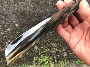 Chausse-pied en corne de buffle véritable, écologique, fait main, élégant, finition lisse, design personnalisable - Product Image 4