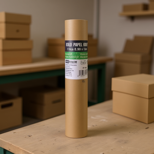 Papel Kraft Marrón 0.9*10m PAPEL KRAFT PRIMERA Producto de Papel y Cartón - Product Image 3