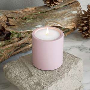 Cylindrical Aromatherapy Pen Container Storage Jar Round Candle Cup Gypsum <b>Resin</b> Candle Silicone <b>Mold</b> - Product Image 2